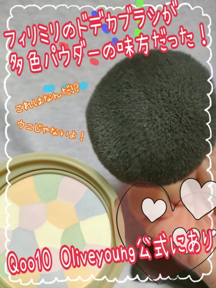 Sシルキーパウダーブラシ (L)883/fillimilli/メイクブラシを使ったクチコミ(1枚目)