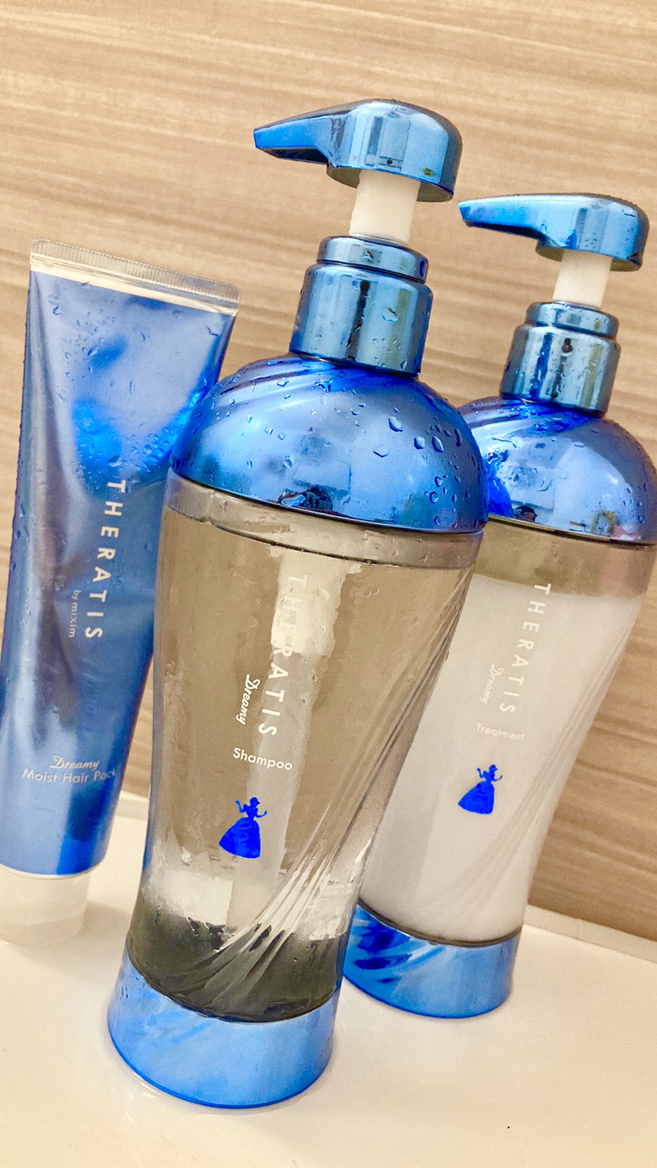 ドリーミー モイスト トリプルセット／シンデレラ/THERATIS/市販シャンプーを使ったクチコミ（1枚目）