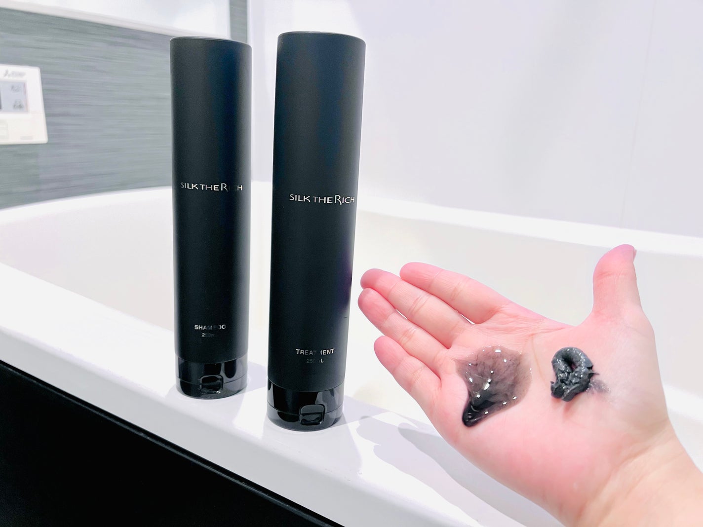 SILK THE RICH スカルプ&リペア シャンプー・トリートメント/SILK THE RICH/市販シャンプーを使ったクチコミ(2枚目)