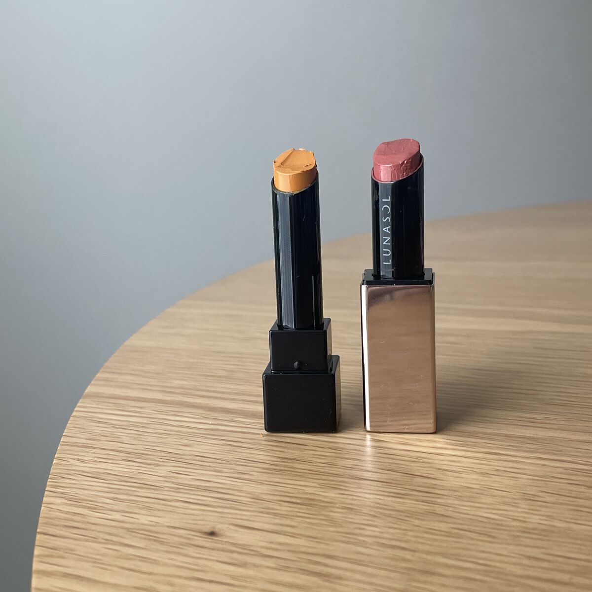 プランプメロウリップス 07 Toffee Nuts/LUNASOL/口紅を使ったクチコミ（1枚目）