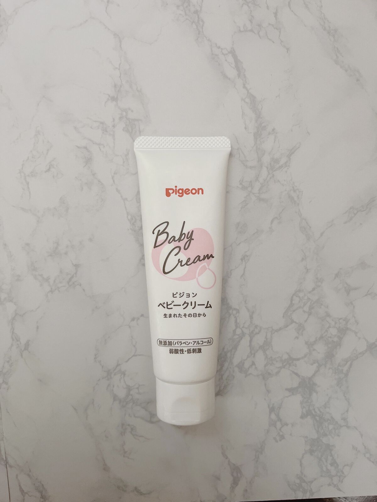 ピジョン ベビークリームのクチコミ「敏感肌必見！！
赤ちゃん用の万能クリームが最高でした✨
ピジョン　ベビークリーム

赤ちゃん用.....」（1枚目）