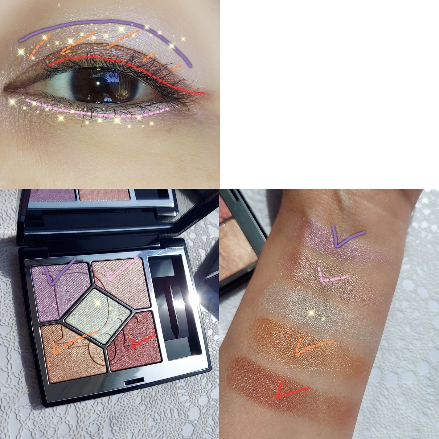 ディオールショウ サンク クルール/Dior/アイシャドウを使ったクチコミ(7枚目)