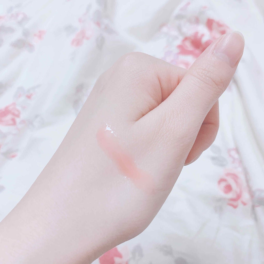 ハニーフルリップ もも色ボリューム/カントリー&ストリーム/リップ美容液を使ったクチコミ(2枚目)