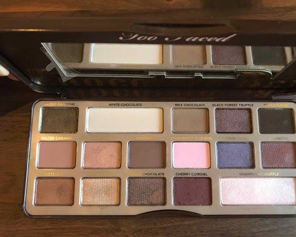 チョコレート バー アイシャドウ パレット/Too Faced/アイシャドウパレットを使ったクチコミ(1枚目)