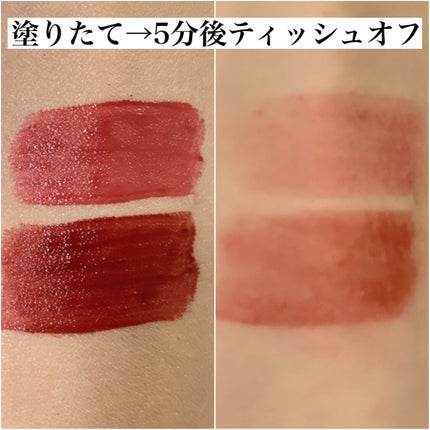 オールタイム ムード ベルベットティント/saat insight/リップティントを使ったクチコミ(5枚目)