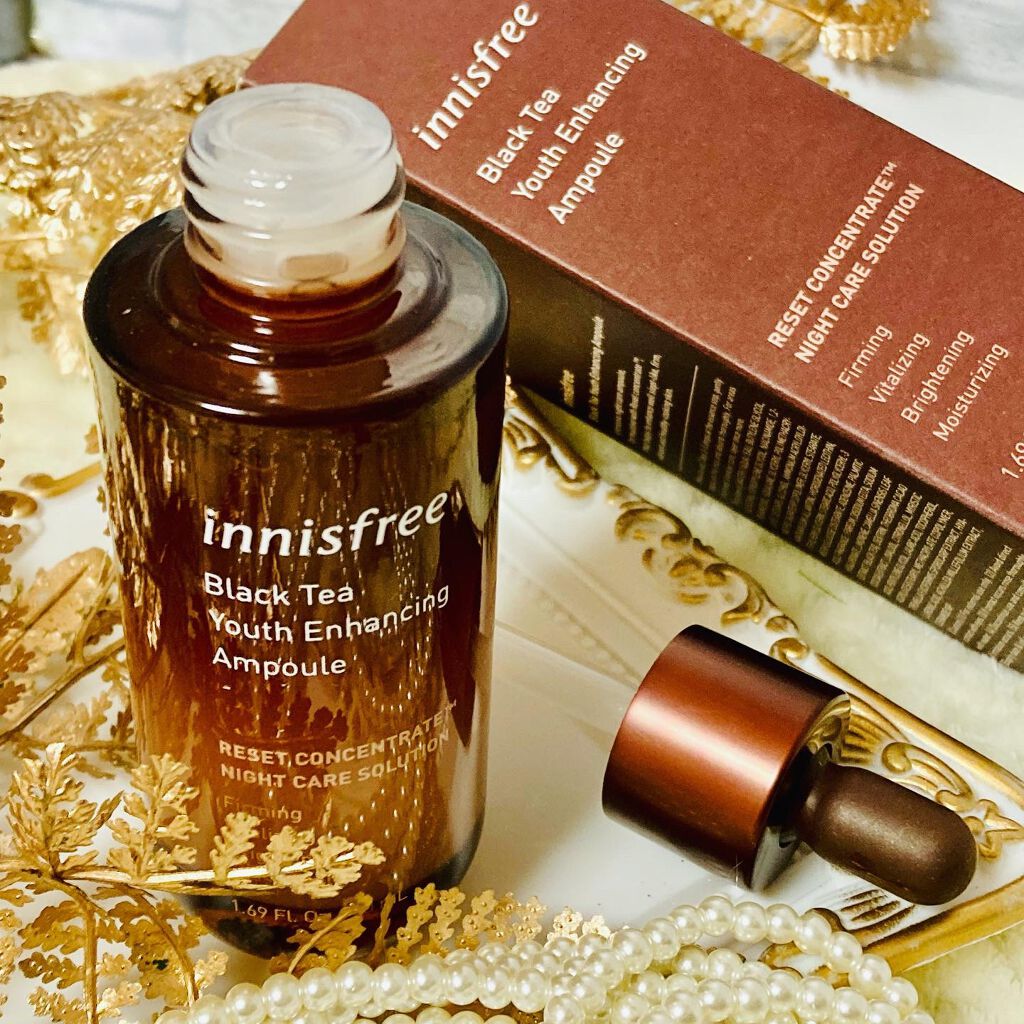 ブラックティー ユース セラム/innisfree/美容液を使ったクチコミ(3枚目)