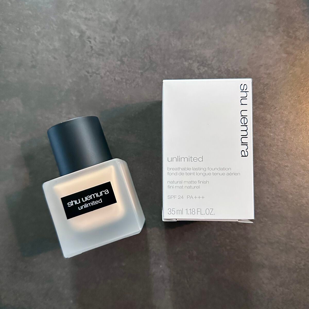 (旧)アンリミテッド ラスティング フルイド/shu uemura/リキッドファンデーションを使ったクチコミ(2枚目)