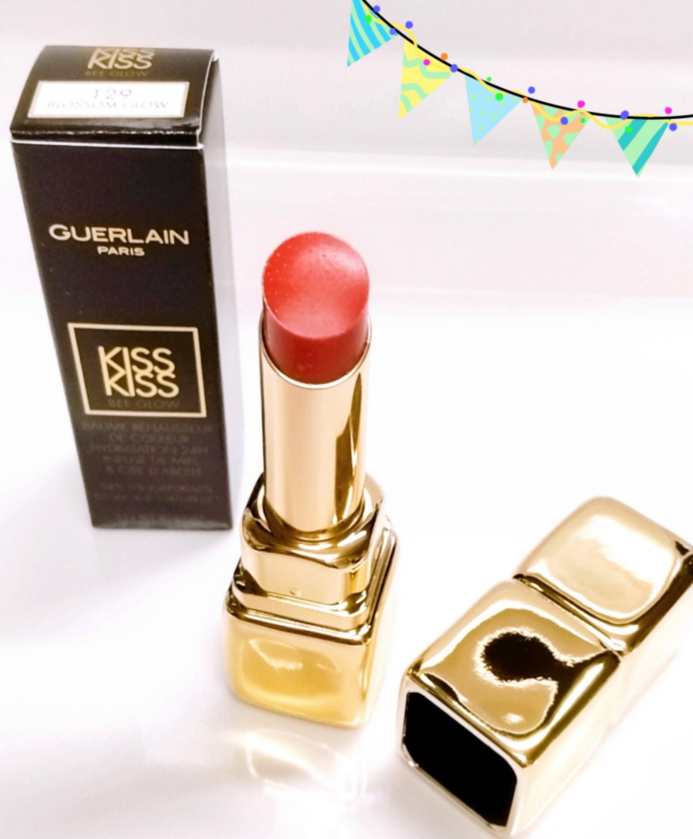 キスキス ビー グロウ/GUERLAIN/口紅を使ったクチコミ(1枚目)