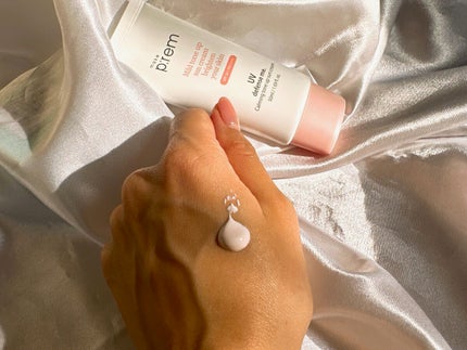 UVディフェンスミー カーミングトーンアップサンクリーム/make prem/日焼け止めクリームを使ったクチコミ(4枚目)