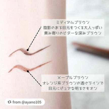 クリームフィットペンシル<アイライナー>/ラブ・ライナー/ペンシルアイライナーを使ったクチコミ(4枚目)