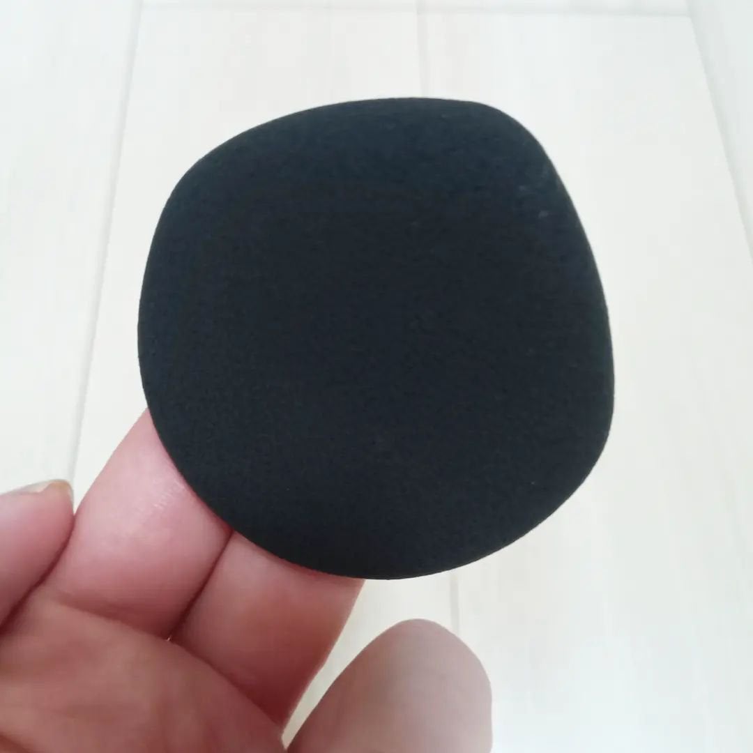 ファンデーションが染みこみにくいパフ(クッションファンデ用)/貝印/パフ・スポンジを使ったクチコミ(2枚目)