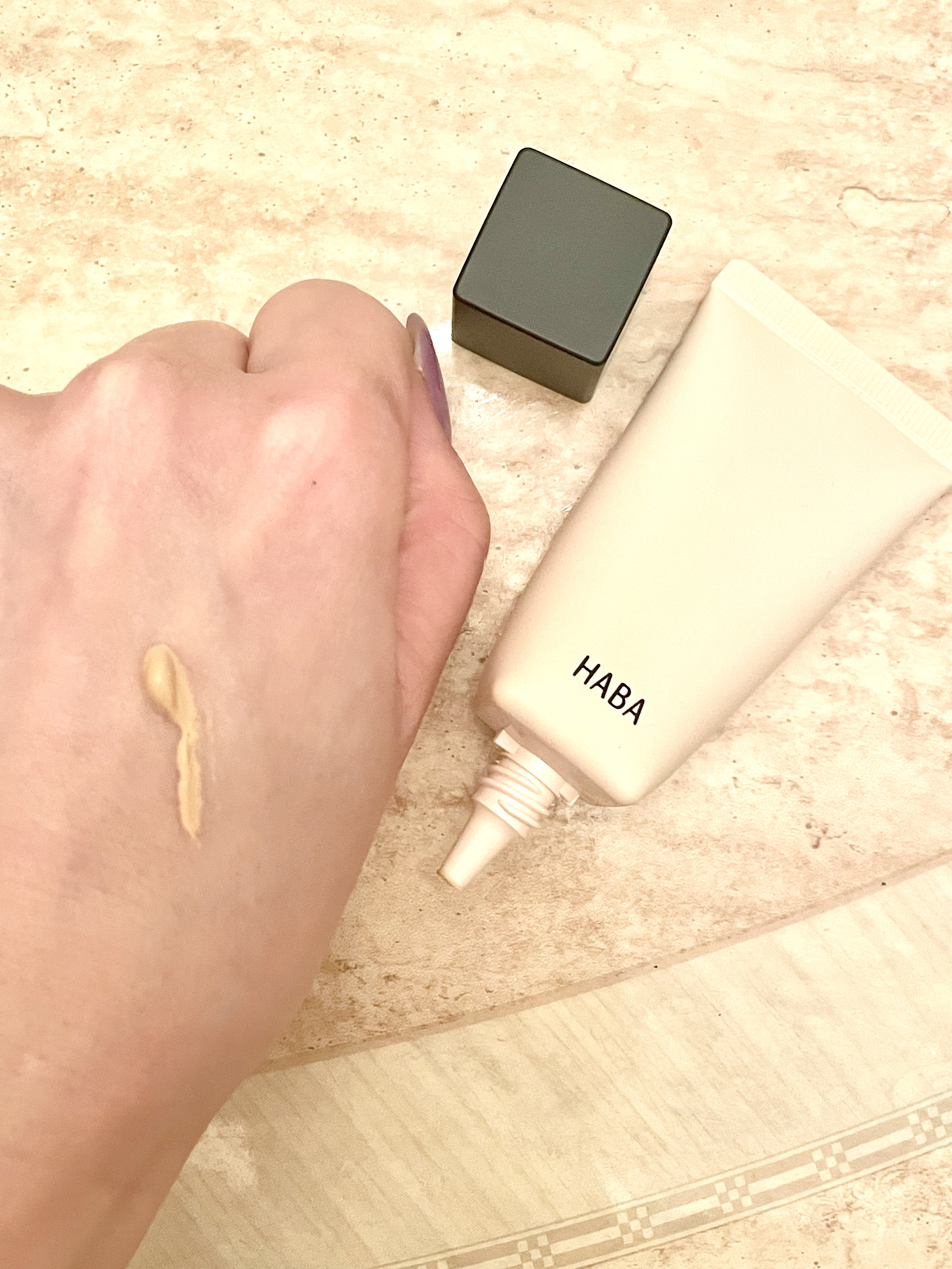 薬用 スキンケアスクワBB/HABA/BBクリームを使ったクチコミ（2枚目）