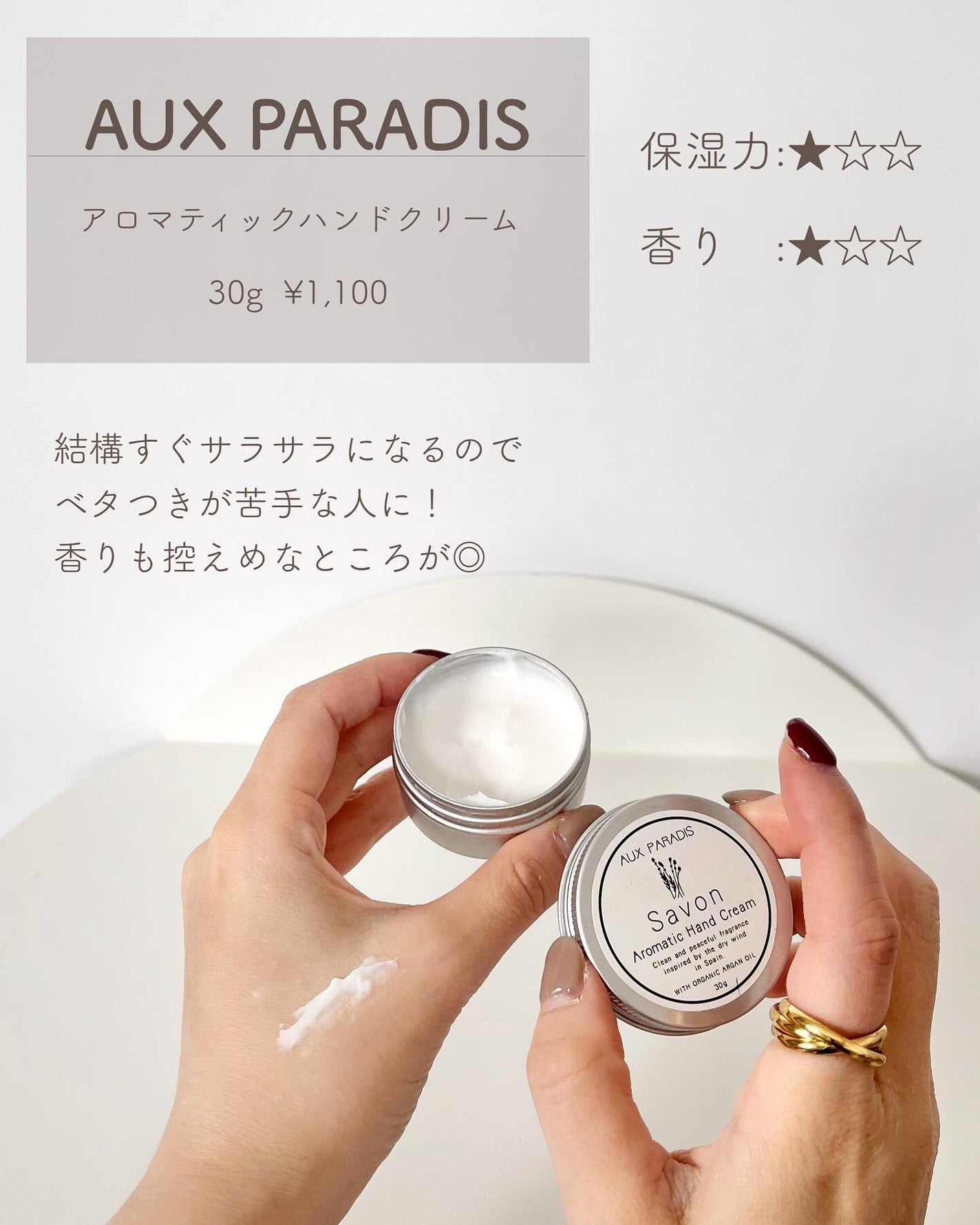 あおい|アラサー女子向けおしゃれギフト•プレゼント on LIPS 「冬のギフトにハンドクリーム!何個か持ってたから比較してみたよー..」(3枚目)