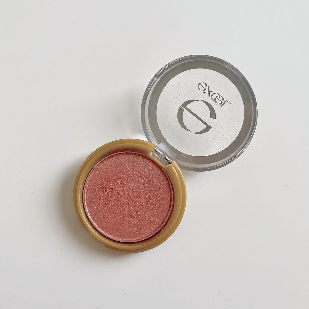 シャイニーシャドウ N/excel/単色アイシャドウを使ったクチコミ（2枚目）