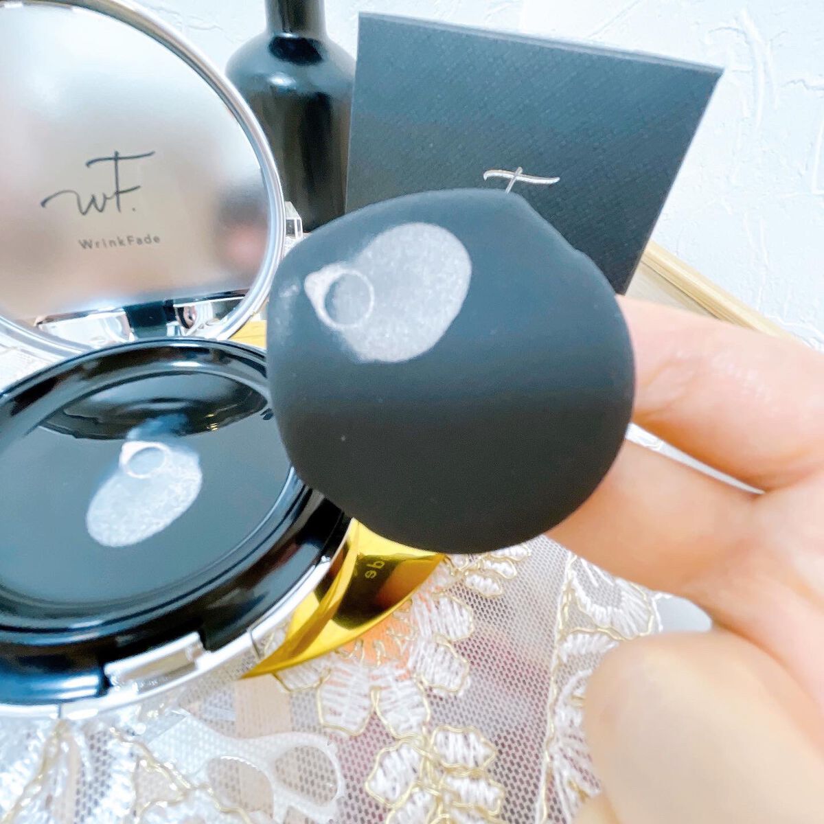 スピキュールリフト ファンデーション ナチュラルオークル /WrinkFade/その他ファンデーションを使ったクチコミ(4枚目)