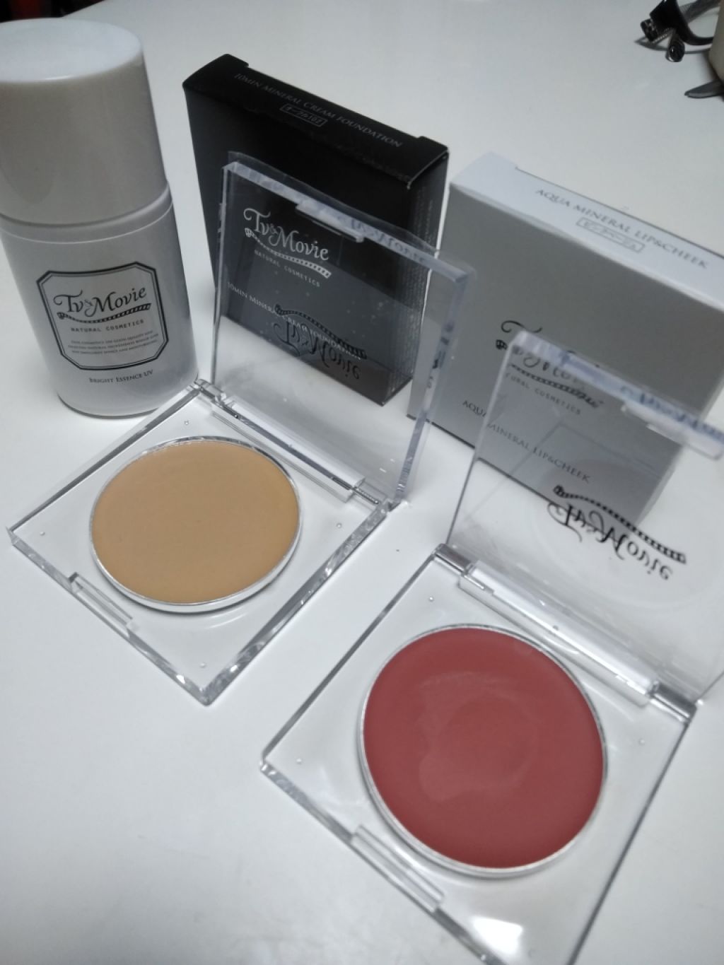 アクアミネラル リップ&チーク/TV&MOVIE/ジェル・クリームチークを使ったクチコミ(2枚目)