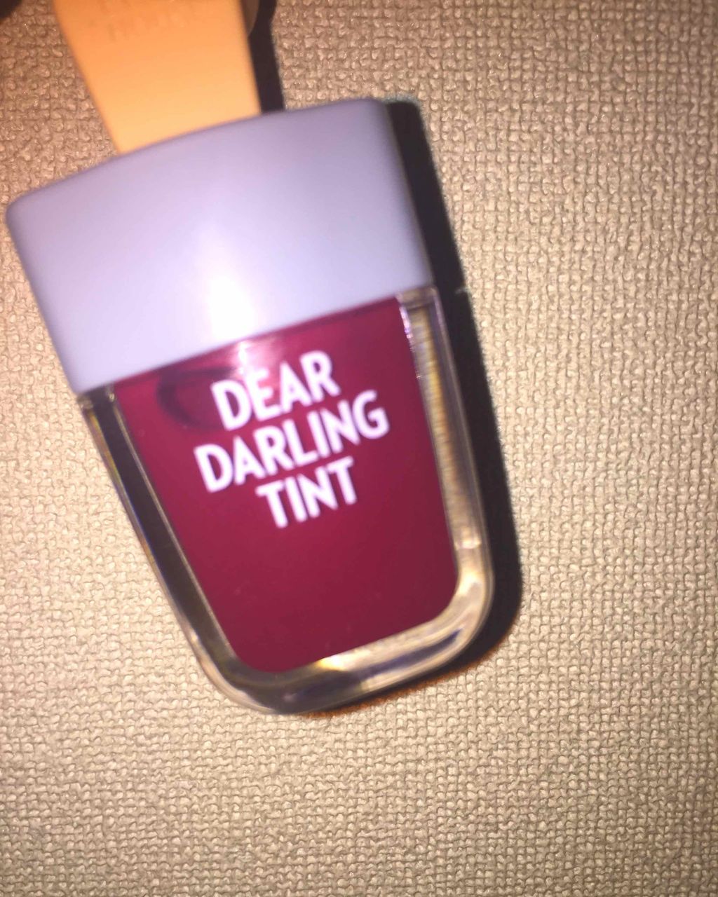 ディアダーリン ウォータージェルティント (アイスティント)/ETUDE/口紅を使ったクチコミ(2枚目)