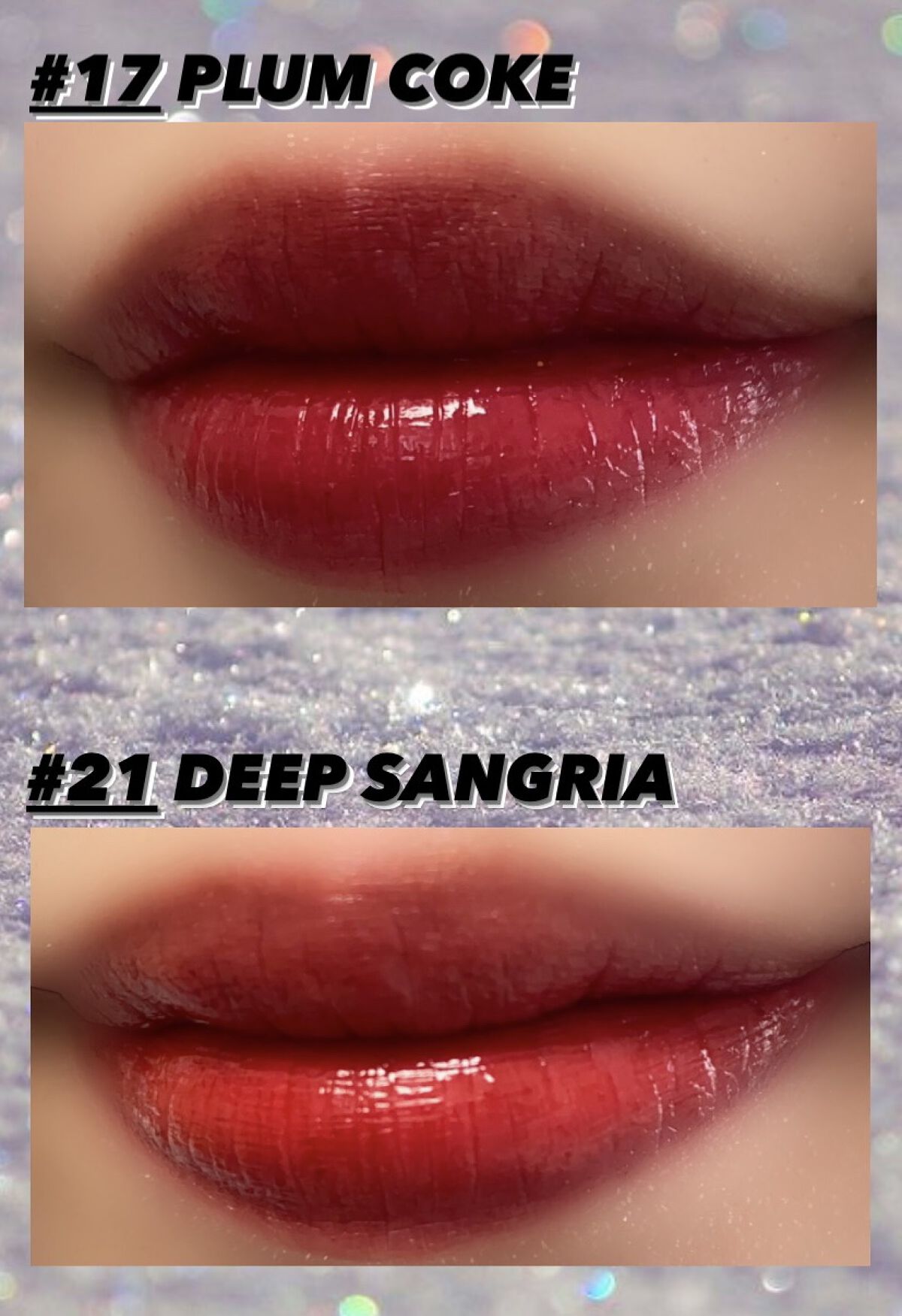 ジューシーラスティングティント/rom&nd/リップティントを使ったクチコミ（2枚目）