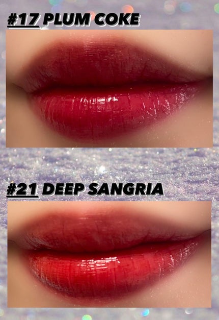 ジューシーラスティングティント/rom&nd/リップティントを使ったクチコミ(2枚目)