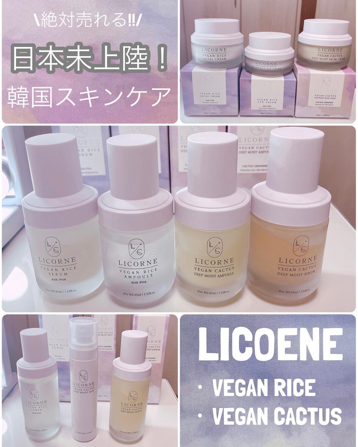 ヴィーガンサボテンクリーム/LICORNE/フェイスクリームを使ったクチコミ（1枚目）