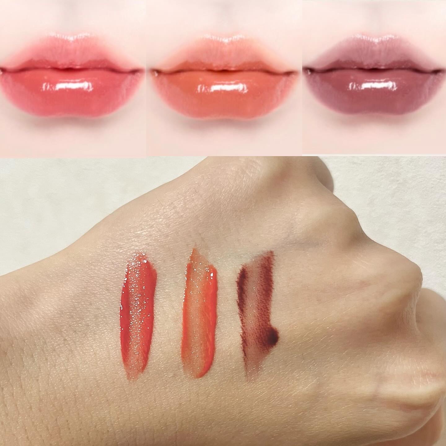 ブラーグロイリップティント 212 コア/Dinto/リップティントを使ったクチコミ（3枚目）