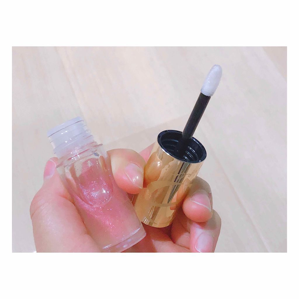 リップケアオイル/excel/リップグロスを使ったクチコミ(4枚目)