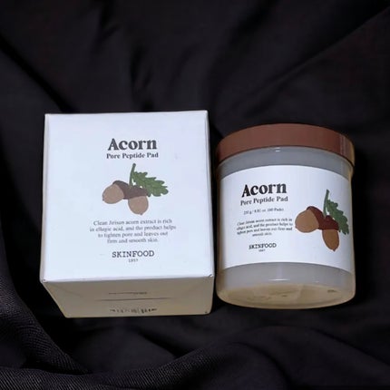 どんぐり ポア ペプチド パッド/SKINFOOD/トナーパッドを使ったクチコミ(1枚目)