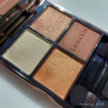 アイカラーレーション/LUNASOL/アイシャドウパレットを使ったクチコミ(4枚目)