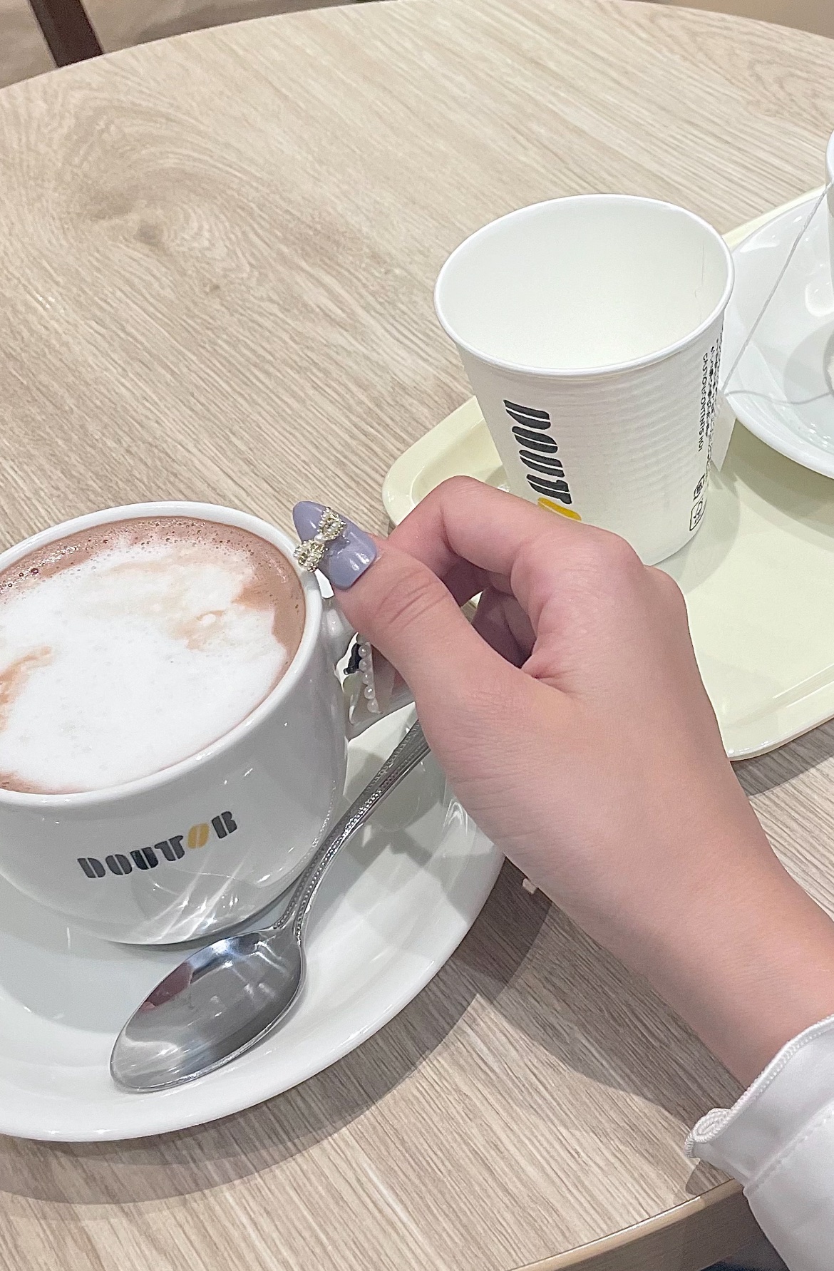 クリアネイルチップ/セリア/ネイルチップ・パーツを使ったクチコミ（2枚目）