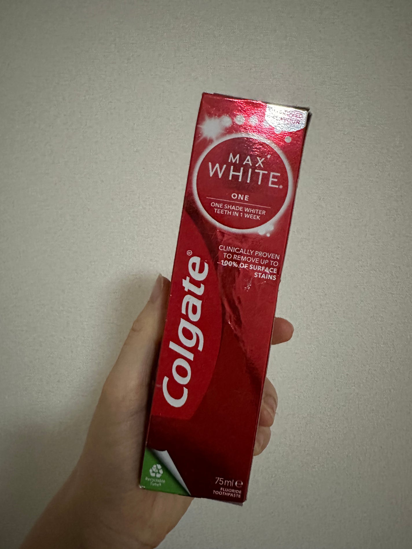 コルゲート オプティックホワイト/colgate/歯磨き粉を使ったクチコミ(3枚目)