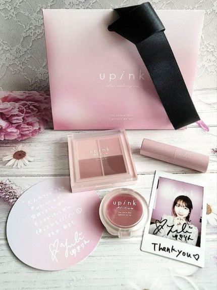 シャインオンステージアイパレット/upink/アイシャドウパレットを使ったクチコミ(2枚目)