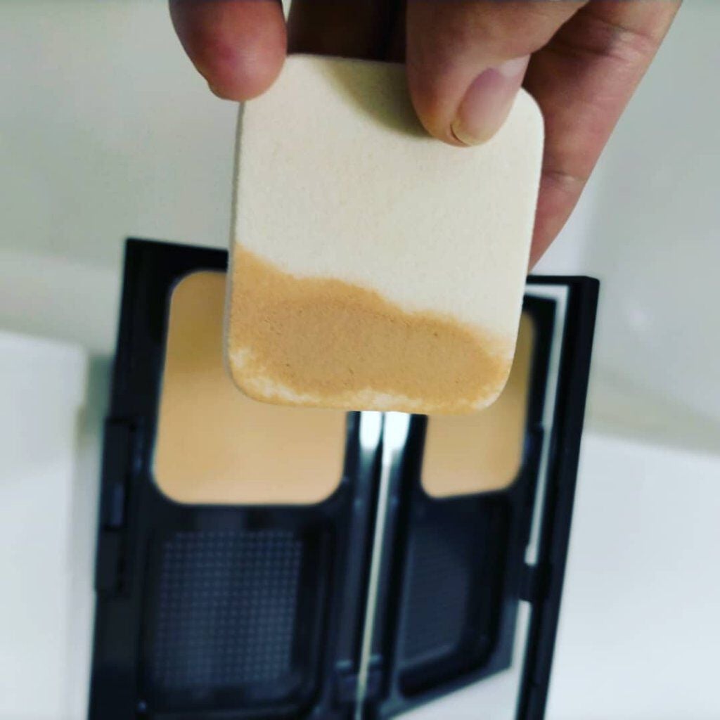 カラーステイ ロングウェア UV パウダー ファンデーション/REVLON/パウダーファンデーションを使ったクチコミ(3枚目)