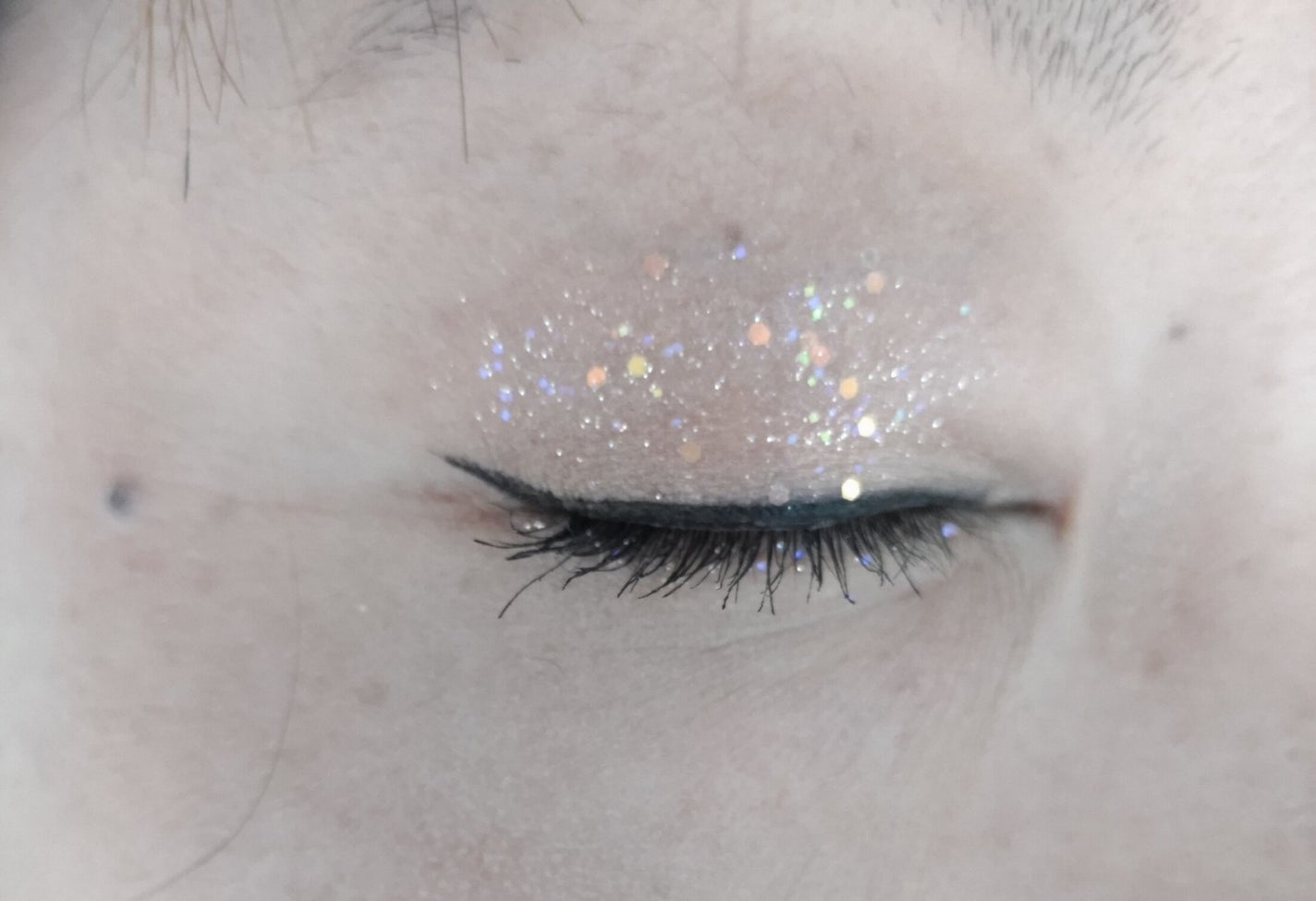 アイドルプリズムグリッター/chee shu/グリッターを使ったクチコミ(7枚目)