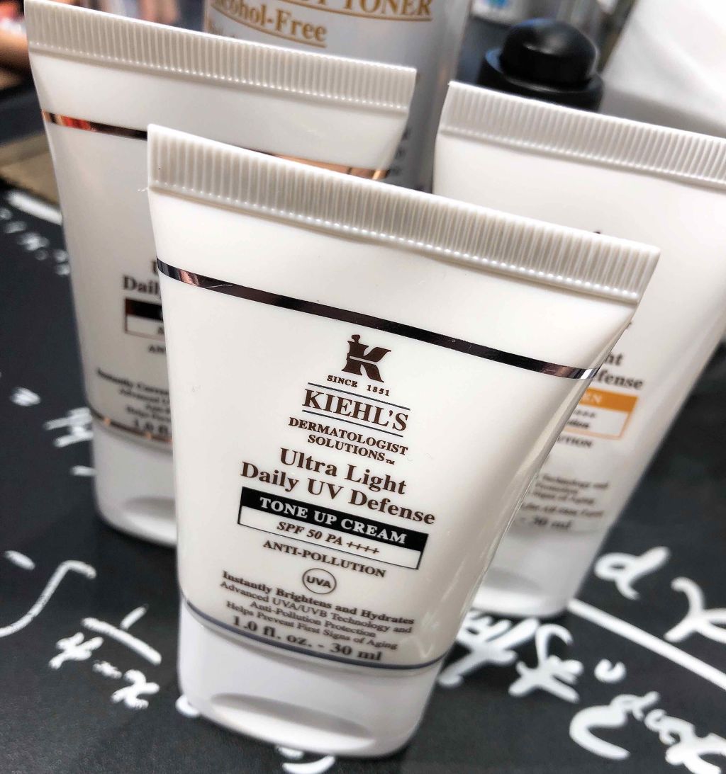 キールズ DS UV ディフェンス トーンアップクリーム/Kiehl's/化粧下地を使ったクチコミ（1枚目）