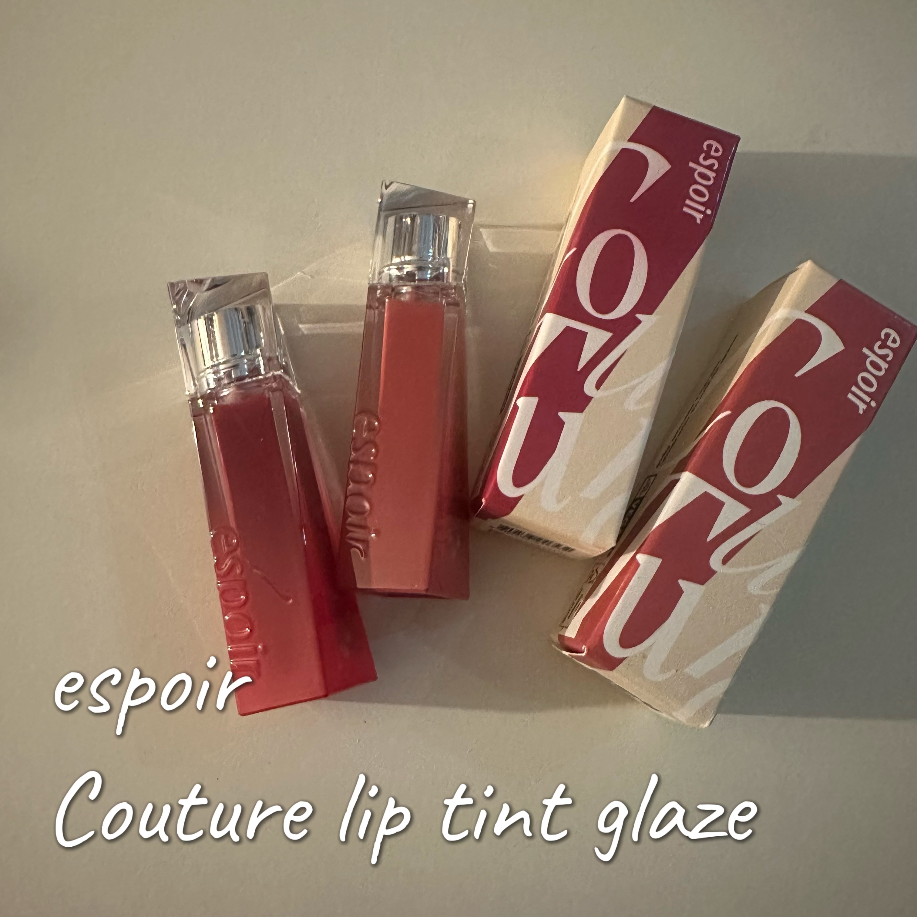 クチュールリップティントグレイズ/espoir/リップティントを使ったクチコミ（1枚目）