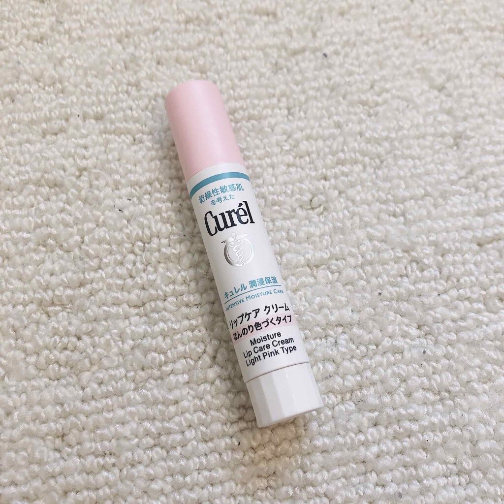 リップケア クリーム ほんのり色づくタイプ/キュレル/リップケアを使ったクチコミ(1枚目)