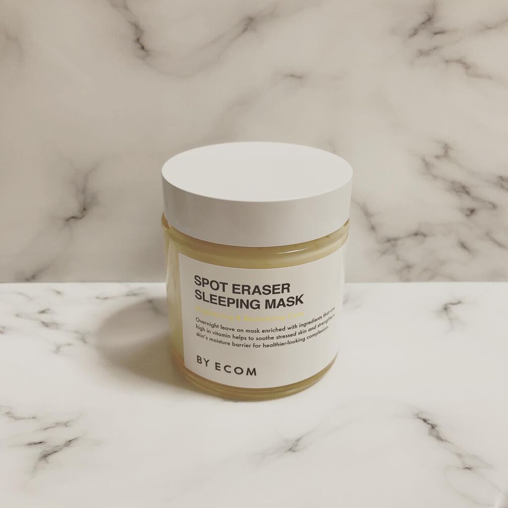 スポット イレーザー スリーピングマスク/BY ECOM/洗い流すパック・マスクを使ったクチコミ（1枚目）