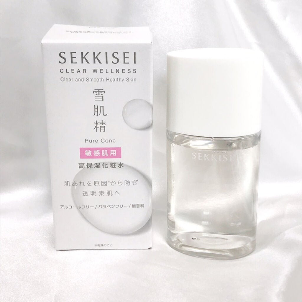 クリアウェルネス ピュア コンクSS/雪肌精/化粧水を使ったクチコミ(3枚目)