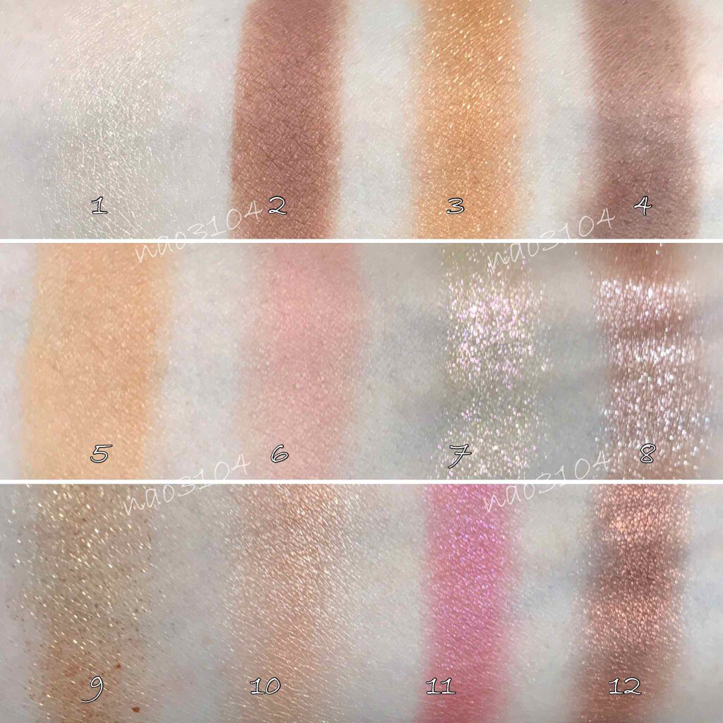 アフターグロー アイシャドーパレット/NARS/アイシャドウパレットを使ったクチコミ(3枚目)