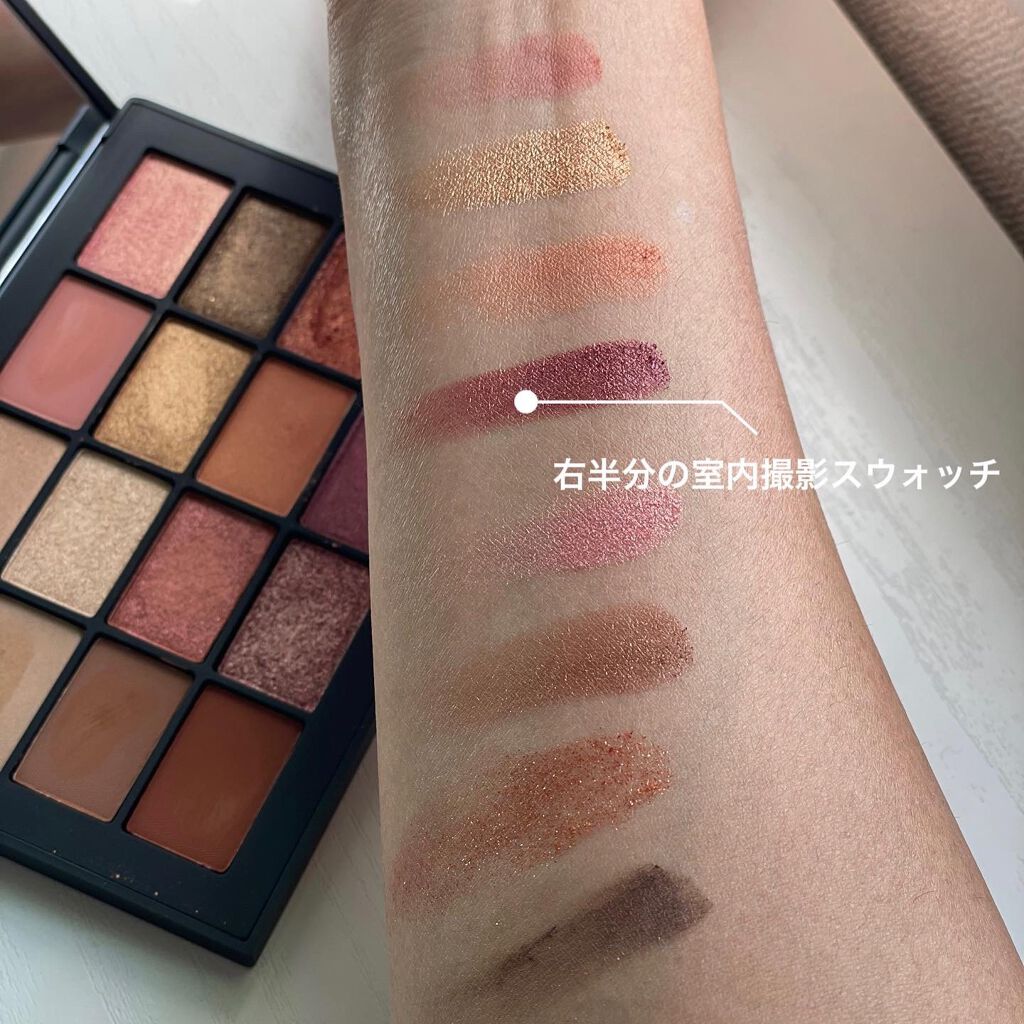 サマーアンレイテッド アイシャドーパレット/NARS/アイシャドウパレットを使ったクチコミ(6枚目)