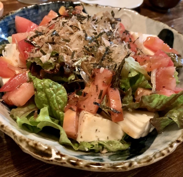 豆腐サラダ