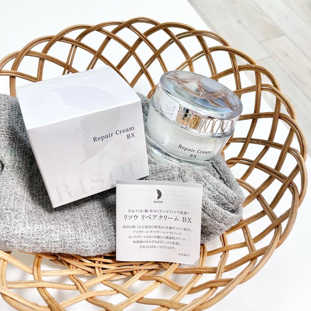 リソウ リペアクリーム BX/リソウコーポレーション/フェイスクリームを使ったクチコミ(4枚目)