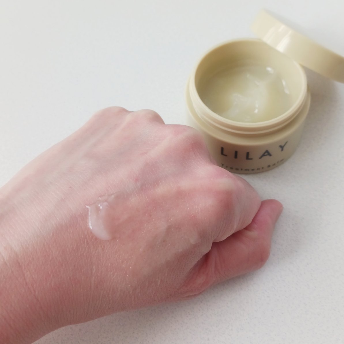 トリートメントバームGE/LILAY/ヘアバームを使ったクチコミ（3枚目）