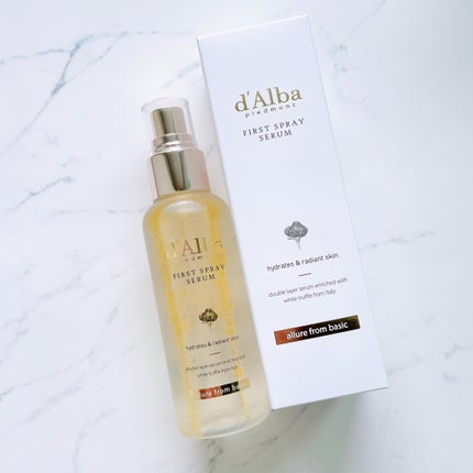 ダルバ ホワイトトリュフファーストスプレーセラム/ダルバ/ミスト状化粧水を使ったクチコミ(1枚目)