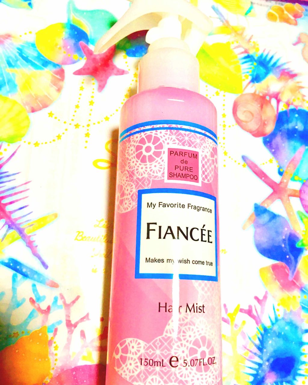 フレグランスヘアミスト ピュアシャンプーの香り/フィアンセ/ヘアミストを使ったクチコミ（1枚目）