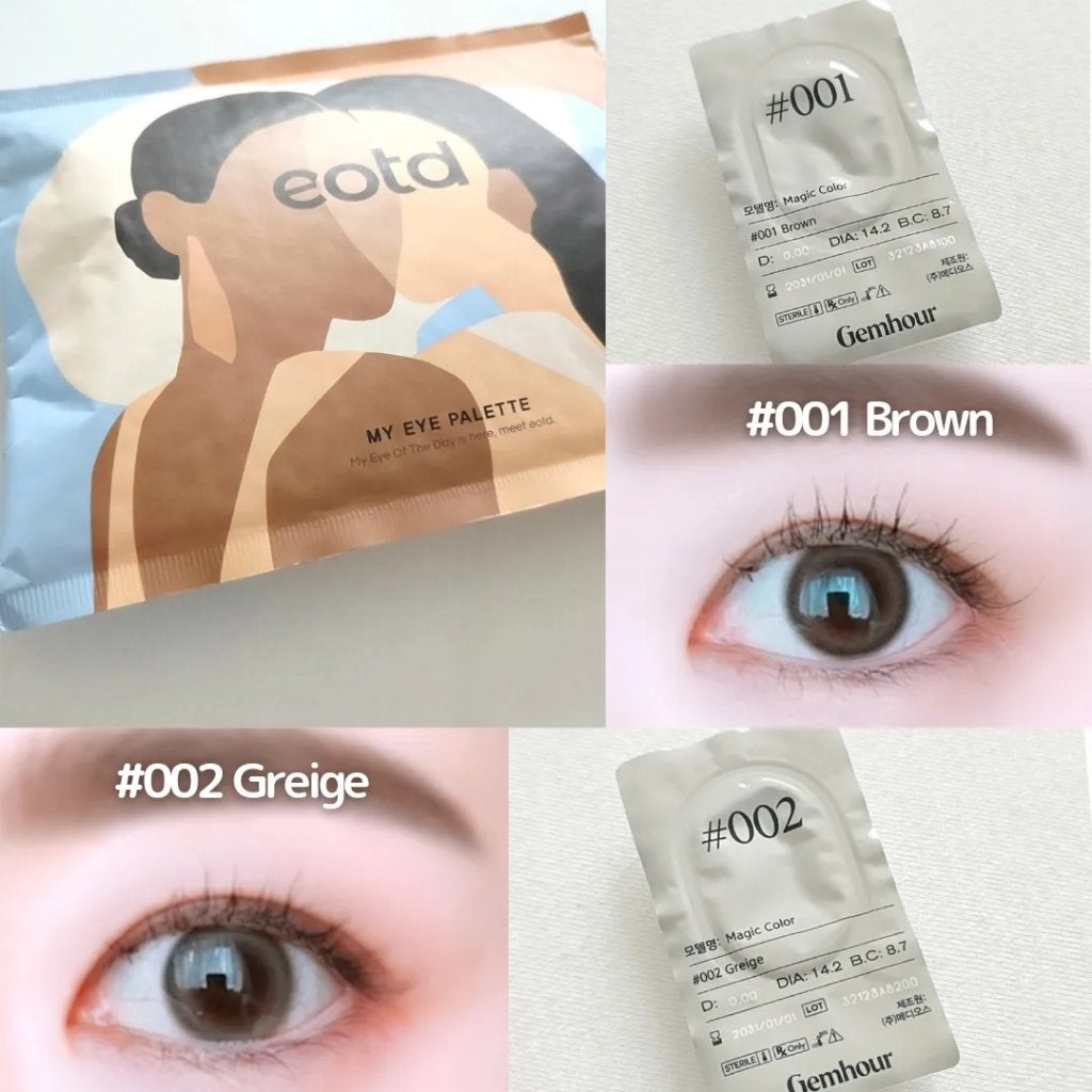 Number Series/Gemhour lens/カラーコンタクトレンズを使ったクチコミ(1枚目)