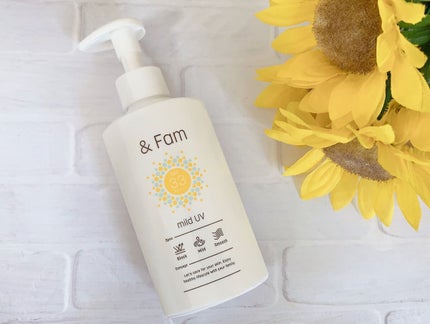 マイルドUV SPF33 PA+++/& Fam/日焼け止めジェルを使ったクチコミ(3枚目)