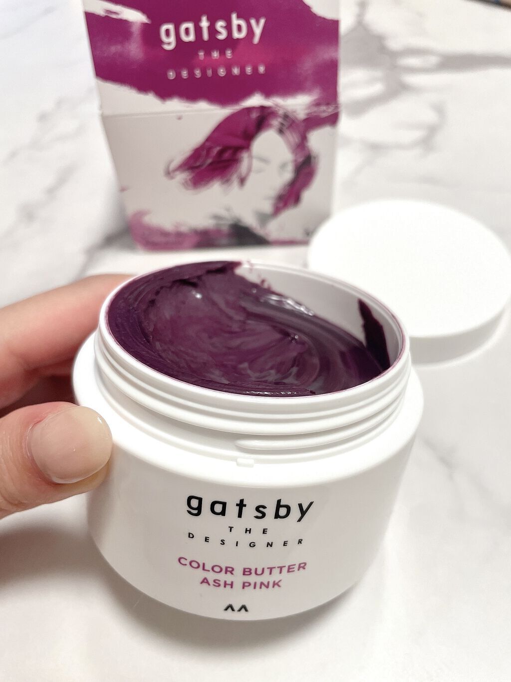 カラーバター/gatsby THE DESIGNER/ヘアカラーを使ったクチコミ（2枚目）