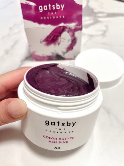 カラーバター/gatsby THE DESIGNER/ヘアカラーを使ったクチコミ(2枚目)