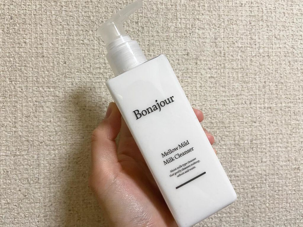 メロウマイルドミルククレンザー/Bonajour/ミルククレンジングを使ったクチコミ(3枚目)